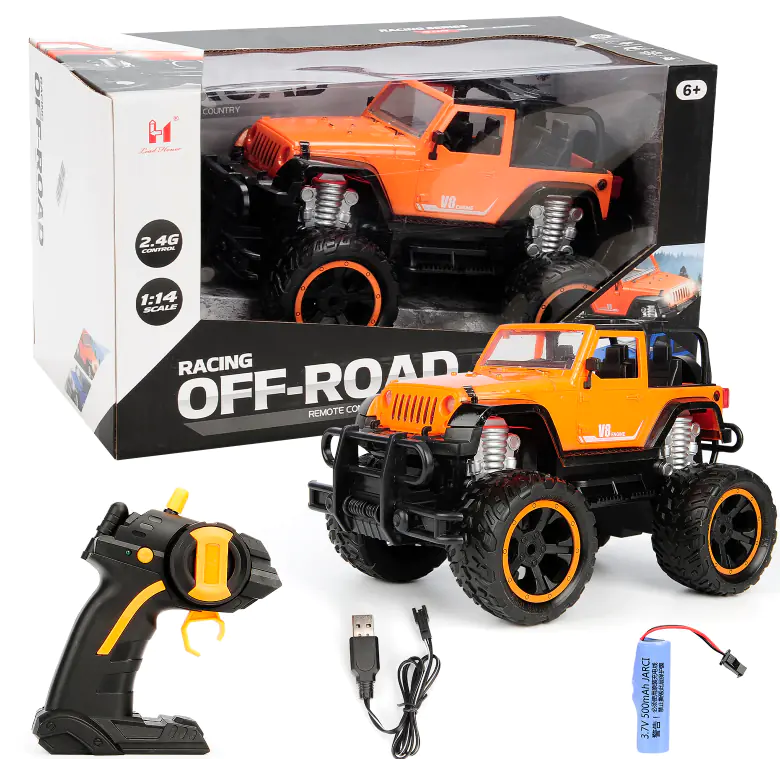 ⁨MEGA LARGE JEEP AUTO REMOTE CONTROLLED AKU LED⁩ at Wasserman.eu