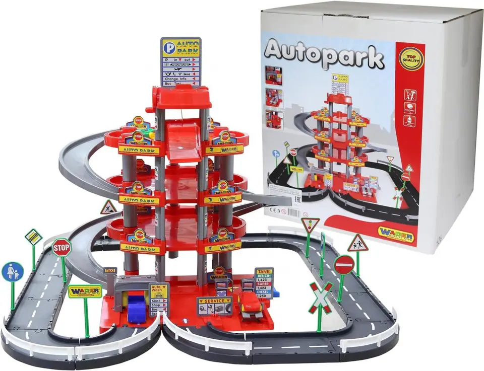 Garage 4- floors with cars at Wasserman.eu
