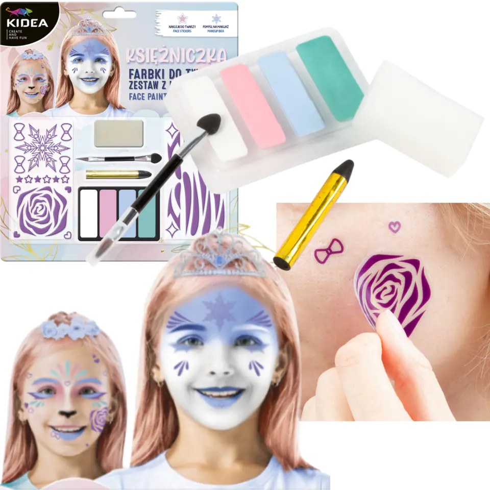 ⁨FACE PAINT SET MEGA STICKERS⁩ at Wasserman.eu