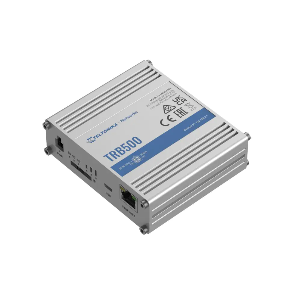 TELTONIKA TRB500 INDUSTRIAL 5G GATEWAY, SA & NSA, GIGABIT ETHERNET w sklepie Wasserman.eu