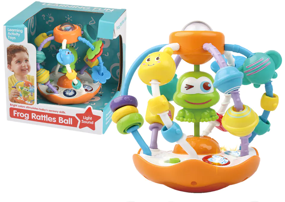 ⁨Toy Interactive Ball Frog Light Music⁩ at Wasserman.eu