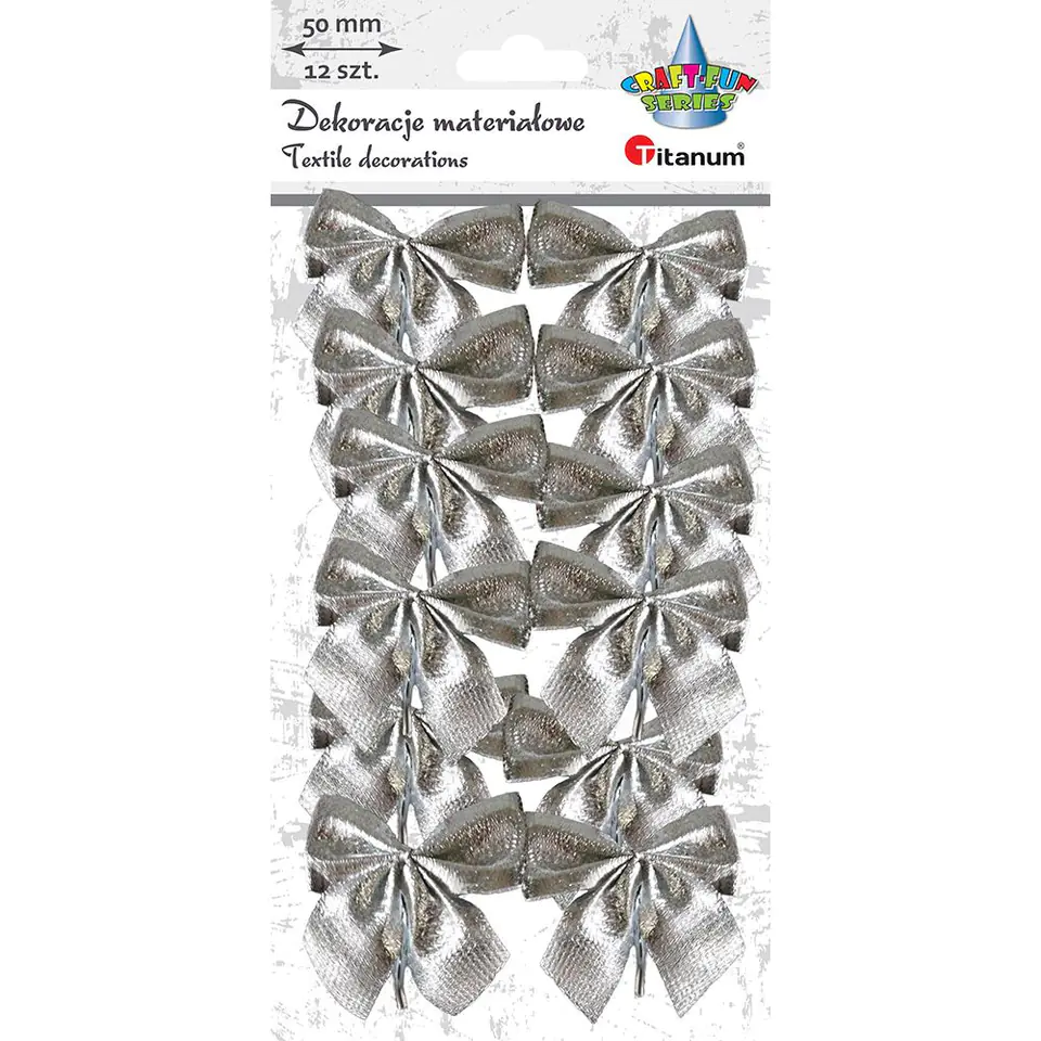 ⁨Silver bows (12 pcs.) 414433 TITANUM⁩ at Wasserman.eu