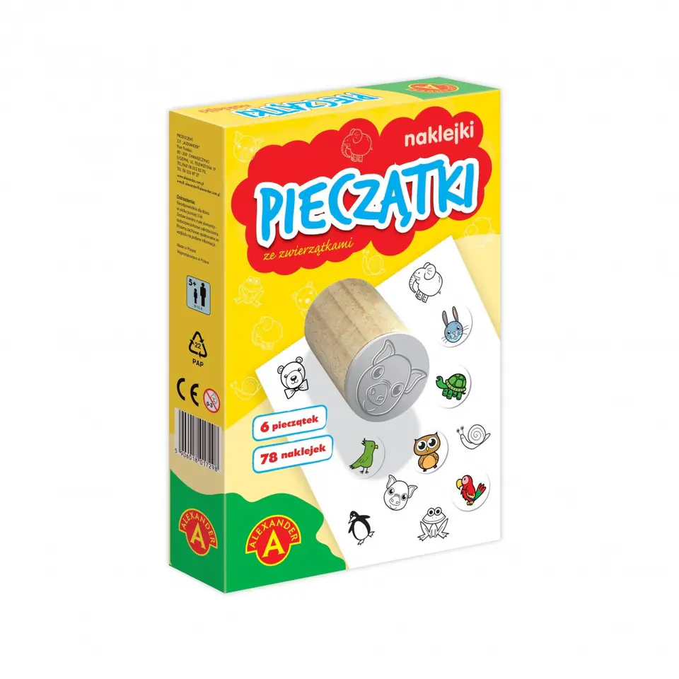 Small stamps and stickers animals at Wasserman.eu