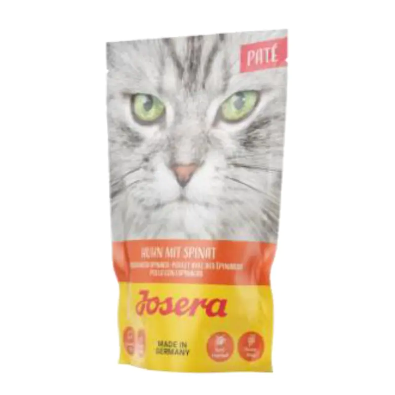 ⁨JOSERA Pate chicken with spinach - wet cat food - 85 g⁩ at Wasserman.eu