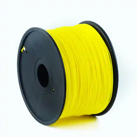 ⁨Filament printer 3D PLA/1.75 mm/1kg/yellow⁩ at Wasserman.eu