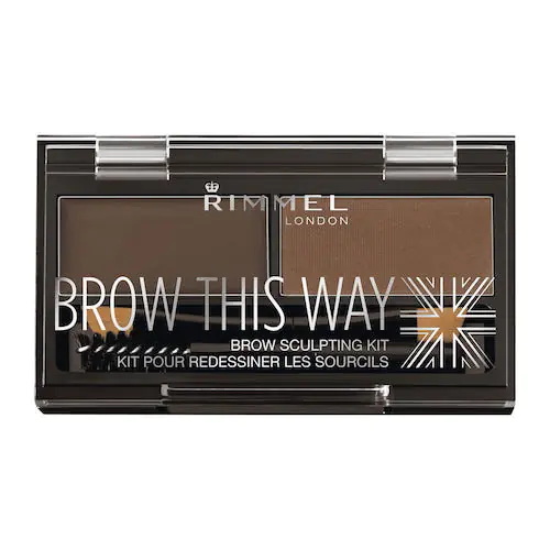 ⁨Rimmel London 003 Dark Brown Brow This Way Zestawy i palety do brwi 2,4g (W)⁩ w sklepie Wasserman.eu