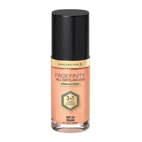 ⁨Max Factor Facefinity All Day Flawless 3 w 1 podkład nr 77 Soft Honey 30ml⁩ w sklepie Wasserman.eu