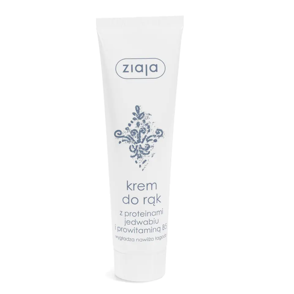 ⁨Ziaja Silk Protein and Provitamin B5 Hand Cream 100 ml⁩ at Wasserman.eu