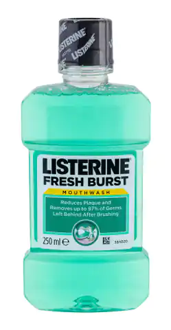 ⁨Listerine Fresh Burst Mouthwash Płyn do płukania ust 250ml (U)⁩ w sklepie Wasserman.eu