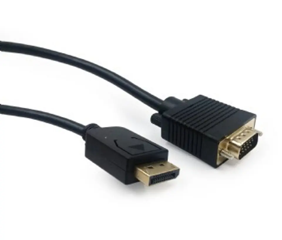 Cable DisplayPort VGA 1.8m black at Wasserman.eu