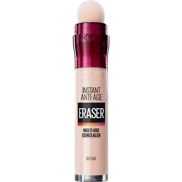 ⁨Maybelline Instant Ani-Age Eraser Concealer Concealer Face Concealer with Sponge 03 Fair 6.8ml⁩ at Wasserman.eu