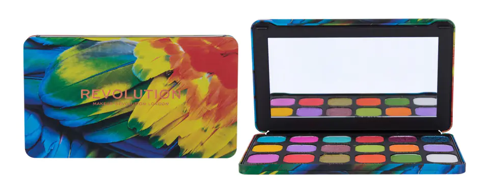 ⁨Makeup Revolution Forever Flawless Eyeshadow Palette Bird Of Paradise Eyeshadow Palette 19.8g⁩ at Wasserman.eu