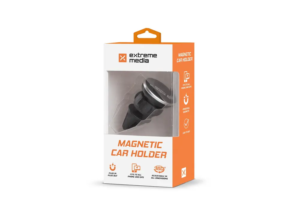 Car holder for magnetic navigation phone with regulation at Wasserman.eu