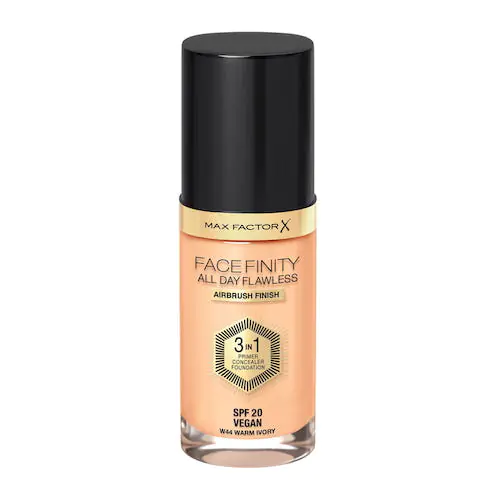 ⁨Max Factor FaceFINITY Foundation 3in1 No. 44 Warm Ivory 30ml⁩ at Wasserman.eu