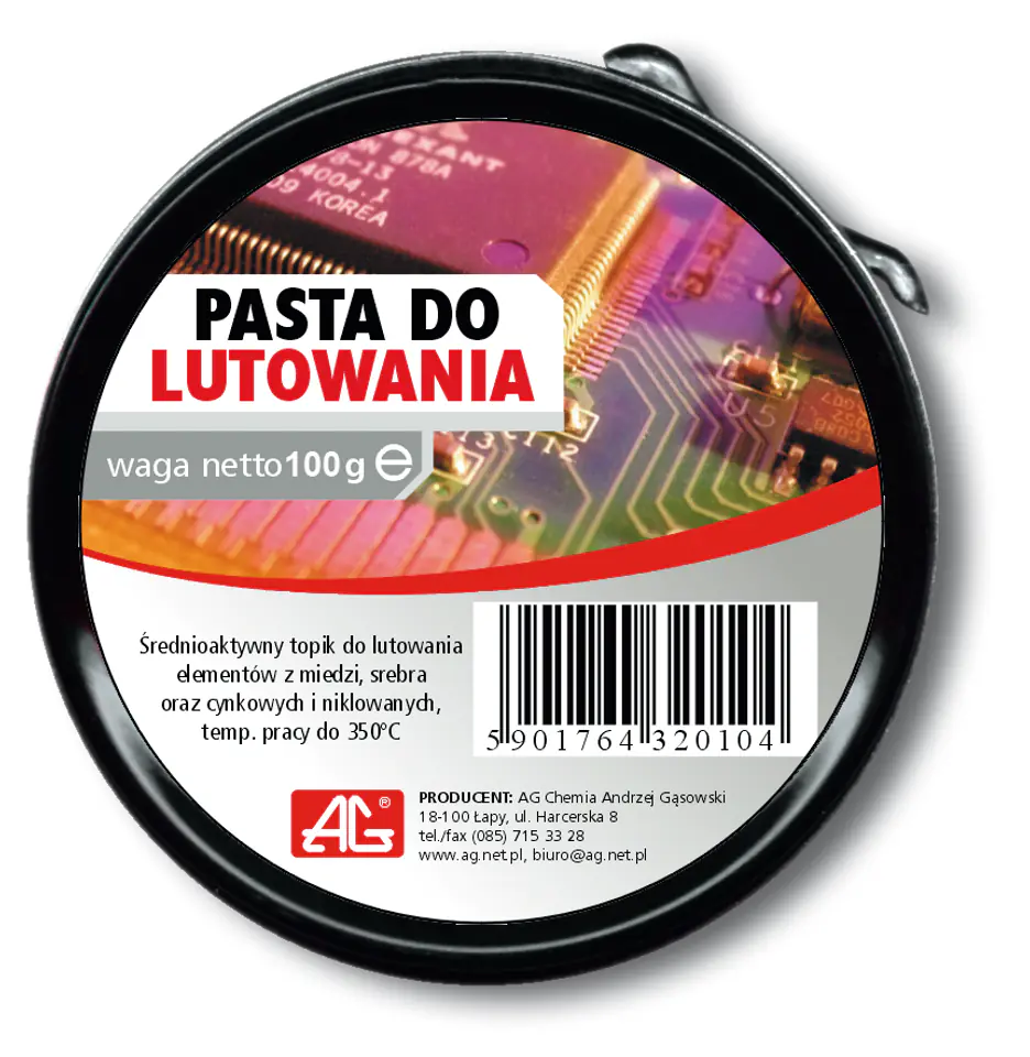 ⁨CHE1405 Pasta lutownicza 100g AG⁩ w sklepie Wasserman.eu