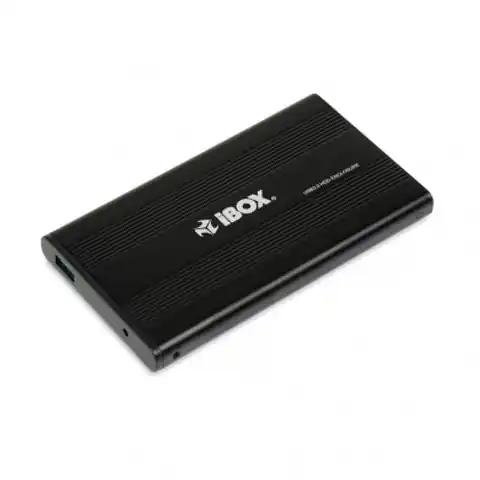 ⁨iBox HD-02 2.5 Zoll HDD-Gehäuse Schwarz⁩ im Wasserman.eu