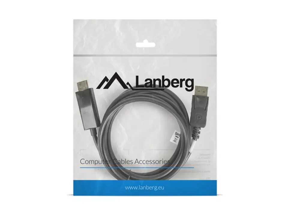 Cable DisplayPort - HDMI M/M 1.8M black at Wasserman.eu