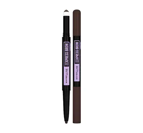 ⁨Maybelline Express Brow Satin Duo double-sided eyebrow pencil 04 Dark Brown 0.71g⁩ at Wasserman.eu