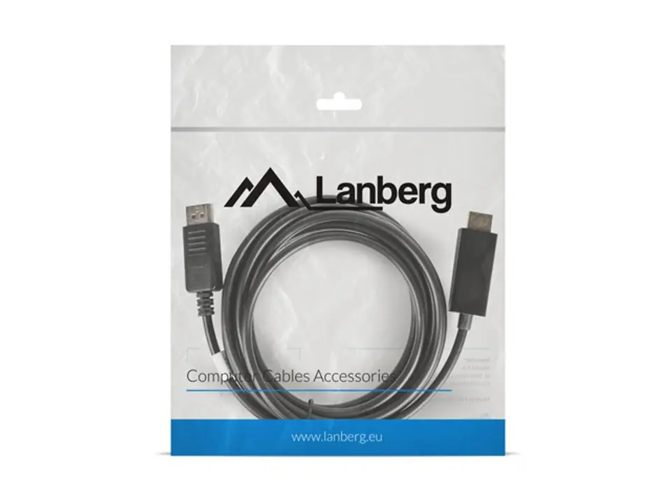 Cable DisplayPort - HDMI M/M 3M black at Wasserman.eu