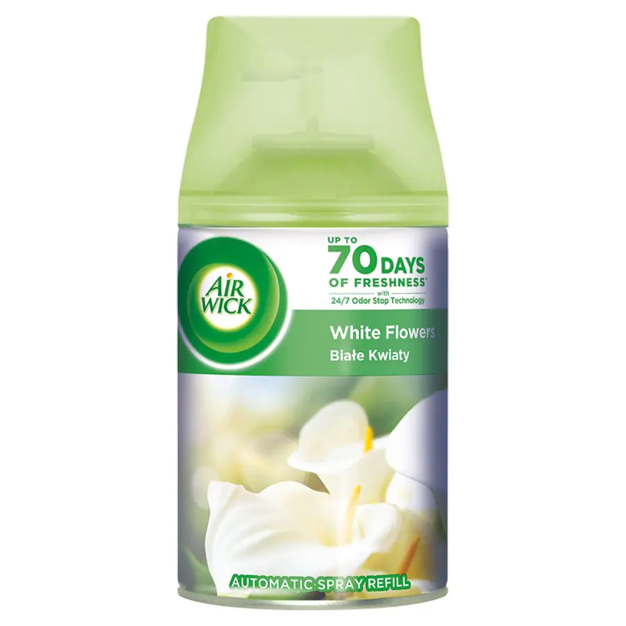 ⁨Air Wick Freshmatic wkład do automatycznego odświeżacza powietrza Białe Kwiaty 250ml⁩ w sklepie Wasserman.eu