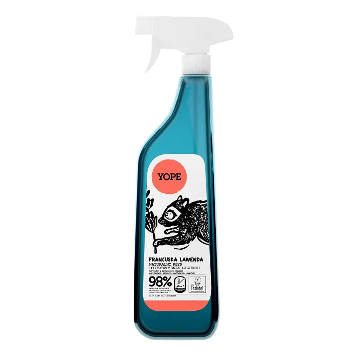 ⁨Yope Naturalny płyn do czyszczenia łazienki Francuska Lawenda 750ml⁩ w sklepie Wasserman.eu