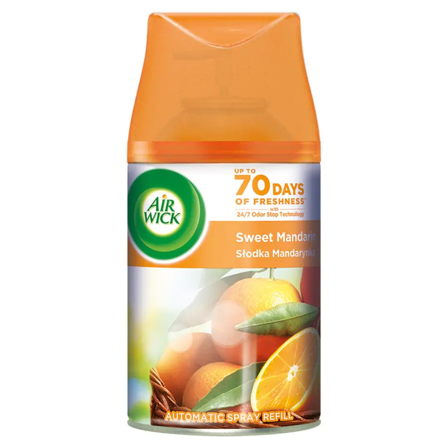 ⁨Air Wick Freshmatic Air Freshener Refill Sweet Tangerine 250ml⁩ at Wasserman.eu