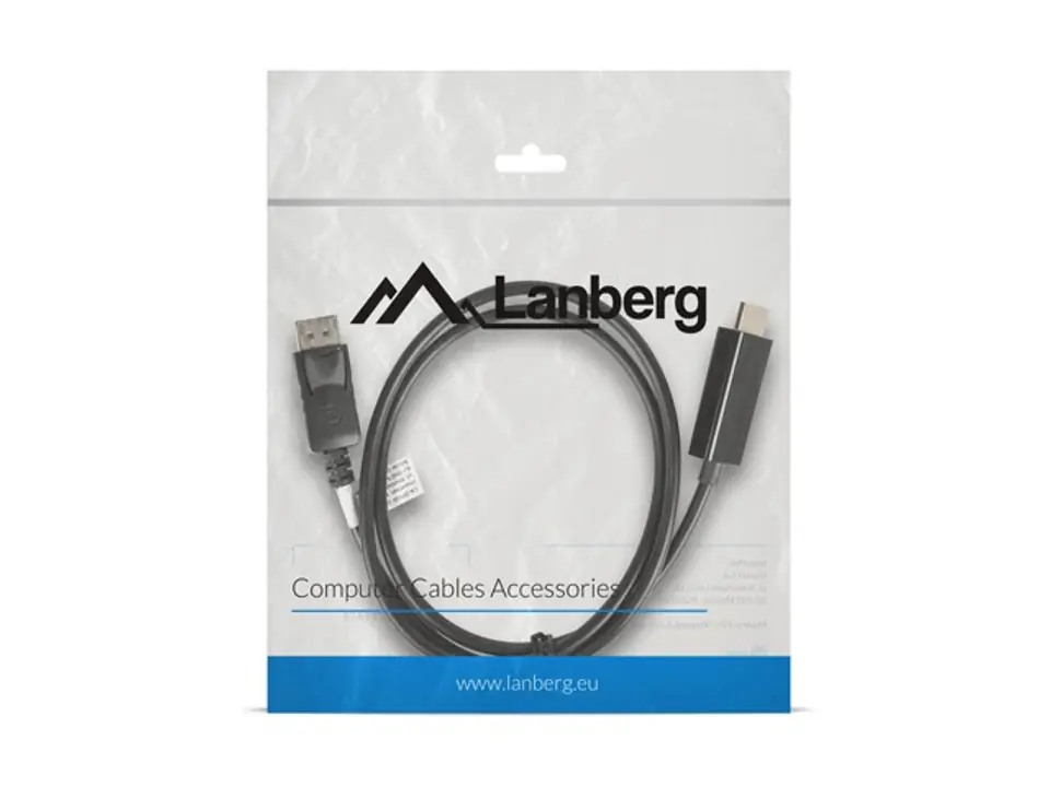 Cable DisplayPort - HDMI M/M 1M black at Wasserman.eu