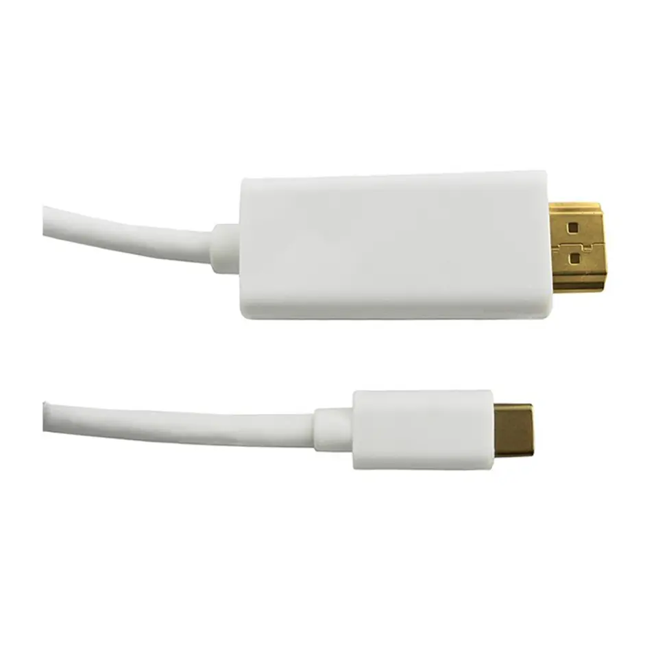 ⁨Kabel DisplayPort Alternate mode | USB 3.1 typC męski / HDMI    męski | 4Kx2K | 2m⁩ w sklepie Wasserman.eu