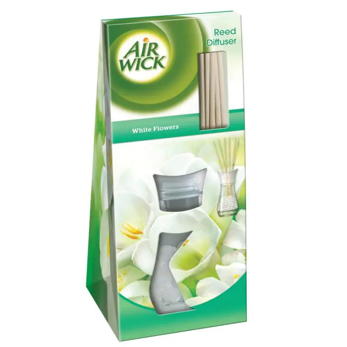 ⁨Air Wick Pachnące patyczki Białe Kwiaty 25ml⁩ w sklepie Wasserman.eu