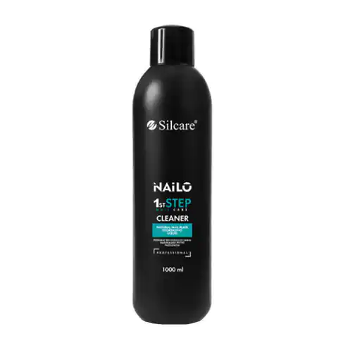 ⁨Silcare Nailo 1st Step Nail Cleaner płyn do odtłuszczania płytki paznokcia 1000ml⁩ w sklepie Wasserman.eu
