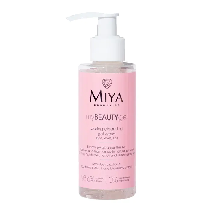 ⁨Miya Cosmetics myBEAUTYgel pielęgnujący żel do mycia i oczyszczania twarzy 140ml⁩ w sklepie Wasserman.eu