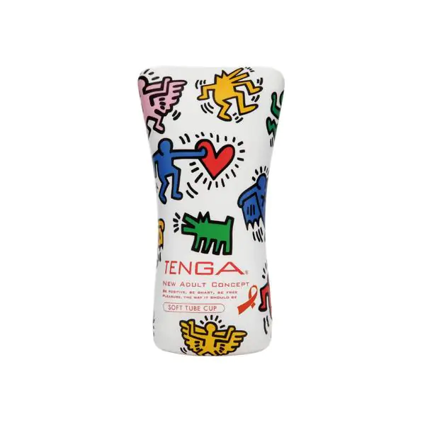 ⁨TENGA Keith Haring Soft Tube Cup jednorazowy masturbator⁩ w sklepie Wasserman.eu