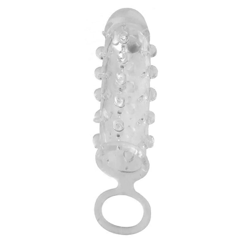 ⁨Marc Dorcel Mr. Orgasm Gel Penis Extension Pad with Protrusions⁩ at Wasserman.eu