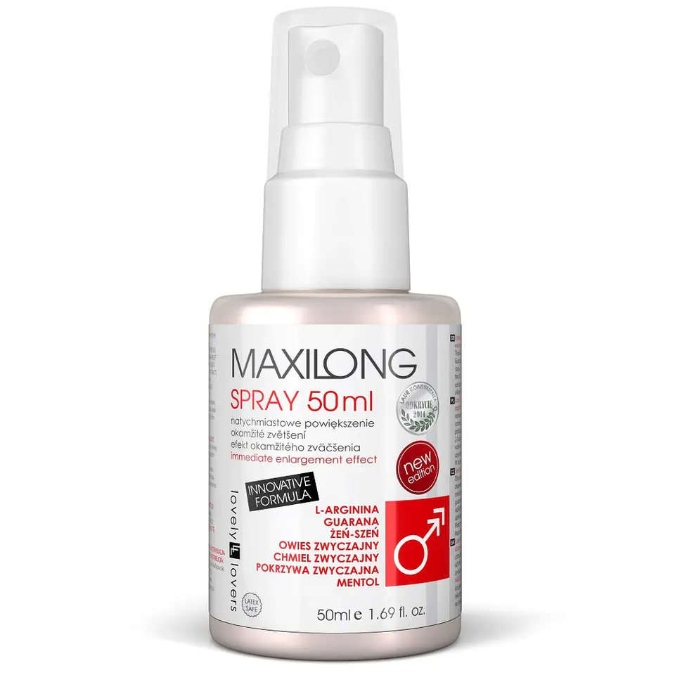 ⁨Lovely Lovers MAXILONG Spray 50 ml⁩ w sklepie Wasserman.eu