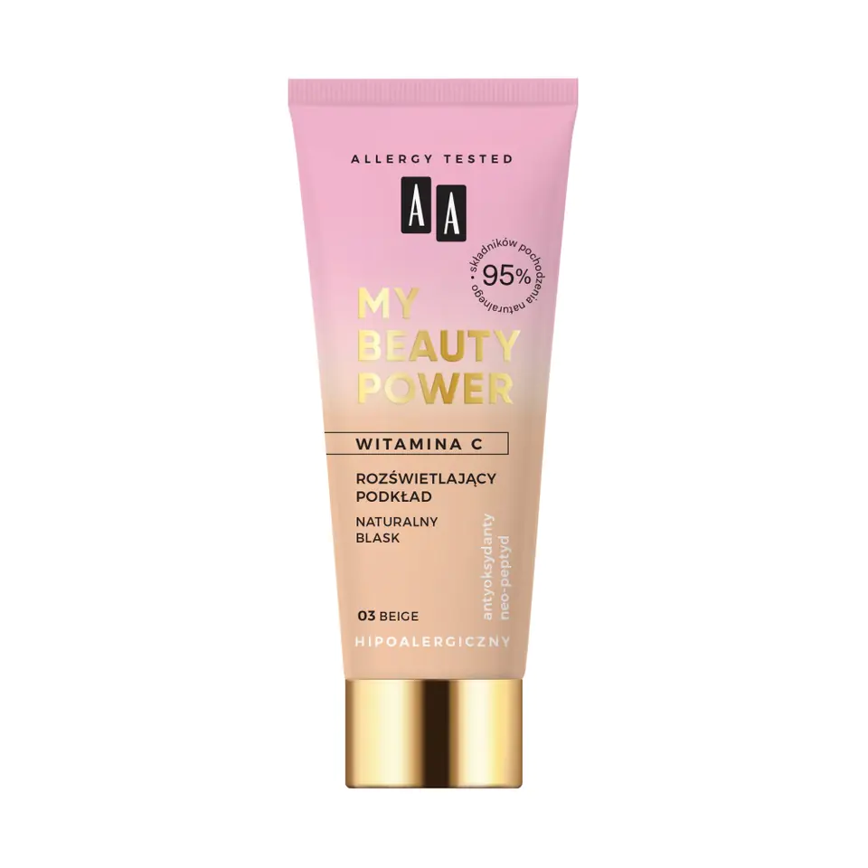 ⁨AA My Beauty Vit C Foundation 03 Beige⁩ at Wasserman.eu