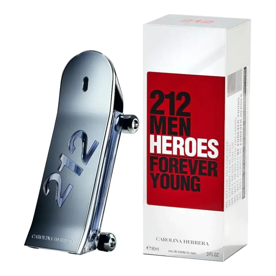 Carolina Herrera 212 Heroes Forever Young Men woda toaletowa spray 90ml w sklepie Wasserman.eu