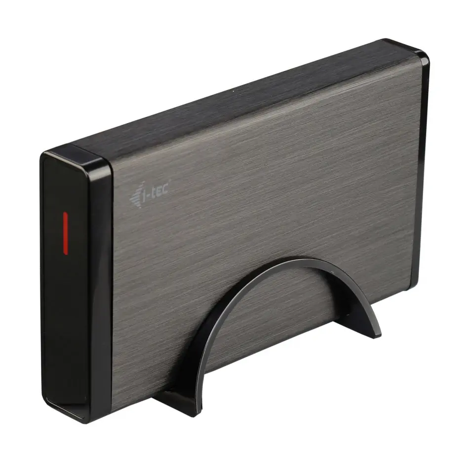 MYSAFE Advanced 3,5" USB 3.0 External enclosure for HDDs and SSDs SATA I II III black aluminum at Wasserman.eu