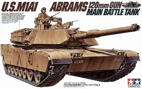 ⁨U.S. M1A1 Abrams⁩ at Wasserman.eu