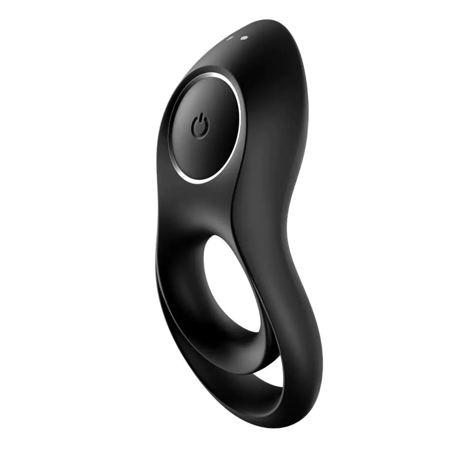 ⁨Satisfyer Legendary Duo Vibrating Penis Ring Black⁩ at Wasserman.eu