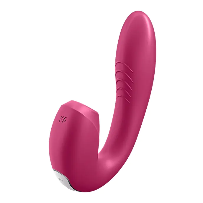 ⁨Satisfyer Sunray stymulator łechtaczkowy z wibracjami Berry⁩ w sklepie Wasserman.eu