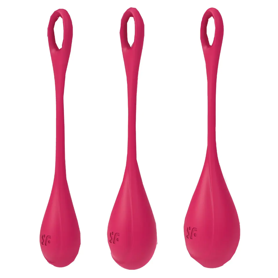 Satisfyer Yoni Power 1 zestaw kulek do treningu mięśni Kegla Red w sklepie Wasserman.eu