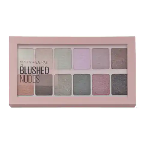 ⁨Maybelline New York Blushed Nudes eyeshadow palette 12 colors 9.6g⁩ at Wasserman.eu