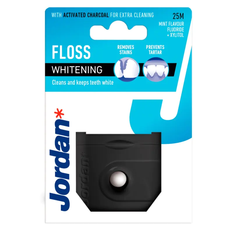 ⁨Jordan Nici dentystyczne Floss Whitening 1op.-25m⁩ w sklepie Wasserman.eu