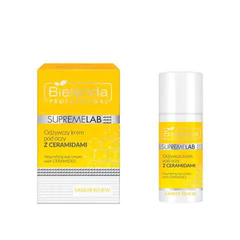 ⁨Bielenda Professional SupremeLab Barrier Renew nourishing eye cream with ceramides 15ml⁩ at Wasserman.eu