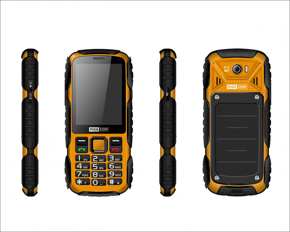GSM Phone Strong MM920 IP67 yellow at Wasserman.eu
