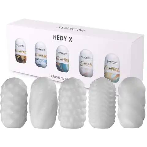 ⁨Svakom Hedy X zestaw 5 masturbatorów mix⁩ w sklepie Wasserman.eu