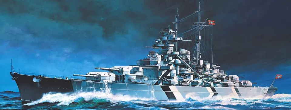 ACADEMY Pancernik Bismar ck 1:800 at Wasserman.eu