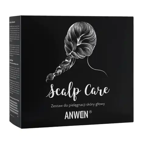⁨Anwen Scalp Care Scalp Skin Care Set Grow Me Tender Herbal Warming Rub 150ml + Darling Clementine Scalp Serum 150ml⁩ at Wasserman.eu