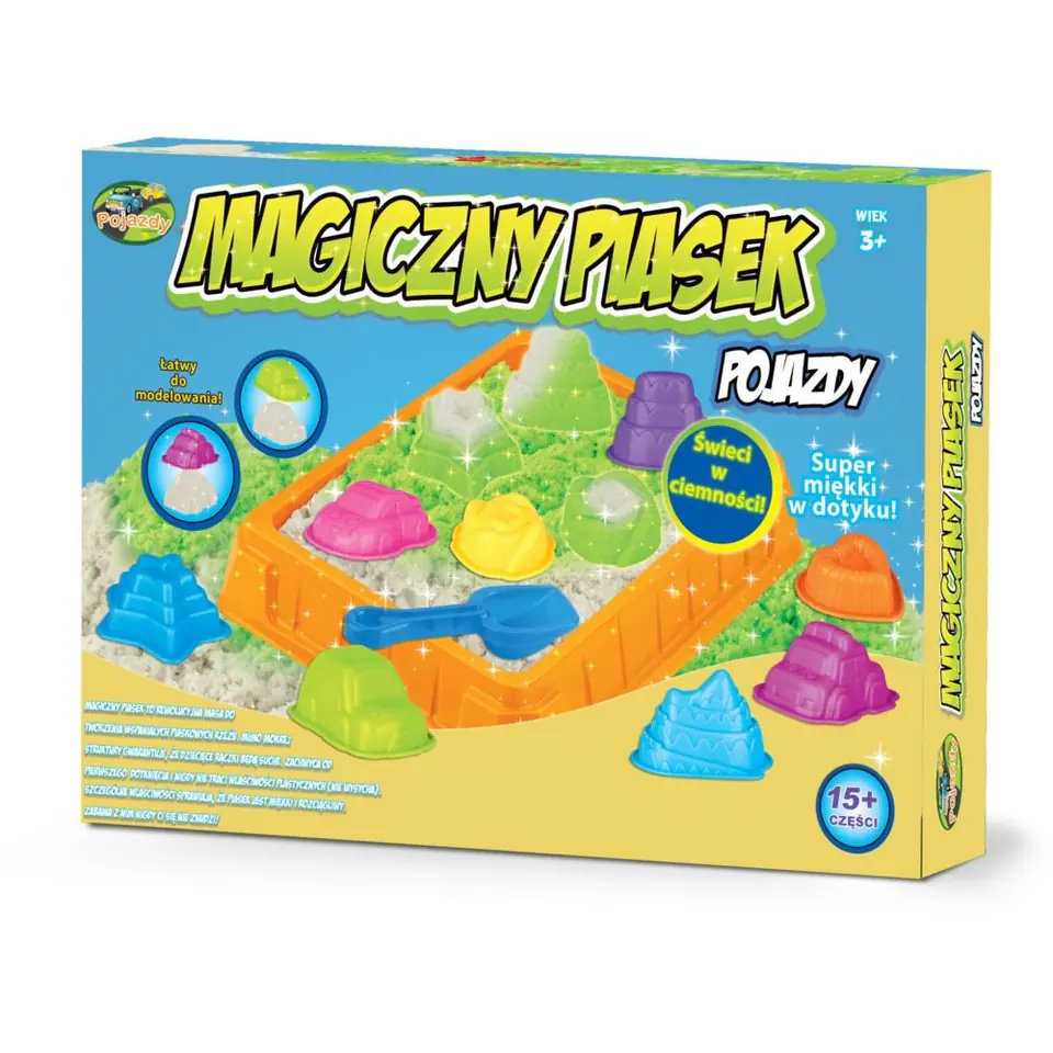 Glowing Sand Kit Vehicles at Wasserman.eu