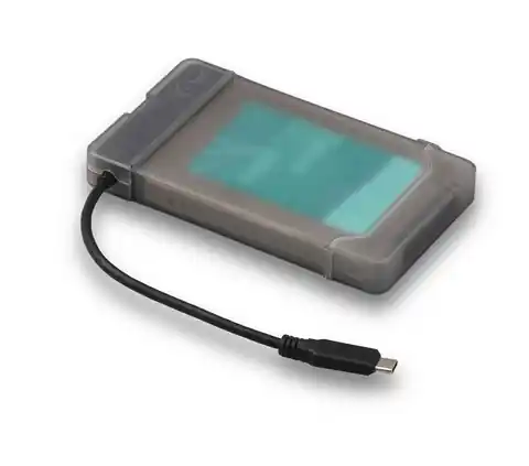 ⁨MySafe USB-C 3.1 Gen. 2 Easy external 2.5 "HDD housing for 9.5mm SATA I / II / III HDD⁩ at Wasserman.eu